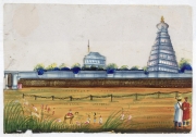 srirangam old painting